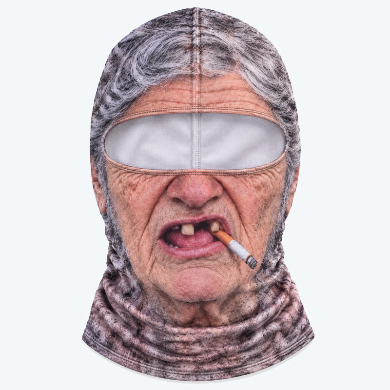 🎁😂 Masque de ski drôle et réaliste – Le cadeau idéal pour les amateurs d'hiver ! ⛄