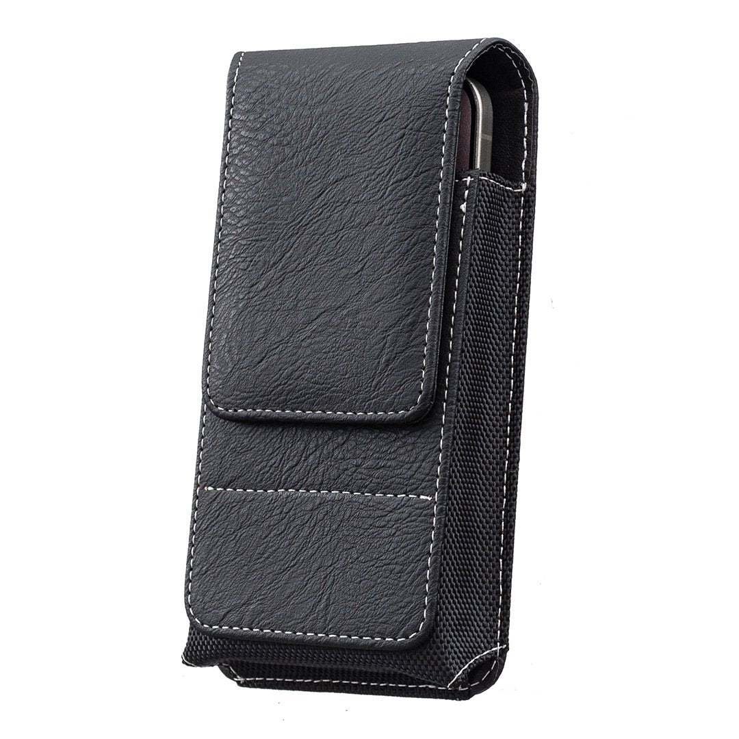 âĄGrande promotion | Ătui pour tĂ©lĂ©phone portable Ă porter Ă la ceinture đ± Ătui en cuir Ă plusieurs poches avec porte-cartes