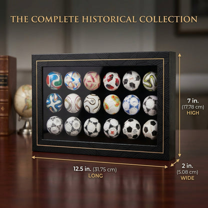 🎁50 % de réduction🔥😱🏆 56 ans de gloire : lot de mini-ballons de foot fabriqués à la main ! (1970–2026)⚽️