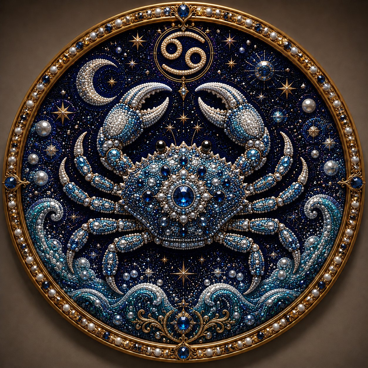 🔥Créez votre propre chef-d’œuvre céleste — Kit de bricolage « Art des perles » des 12 signes du zodiaque ♈🌙