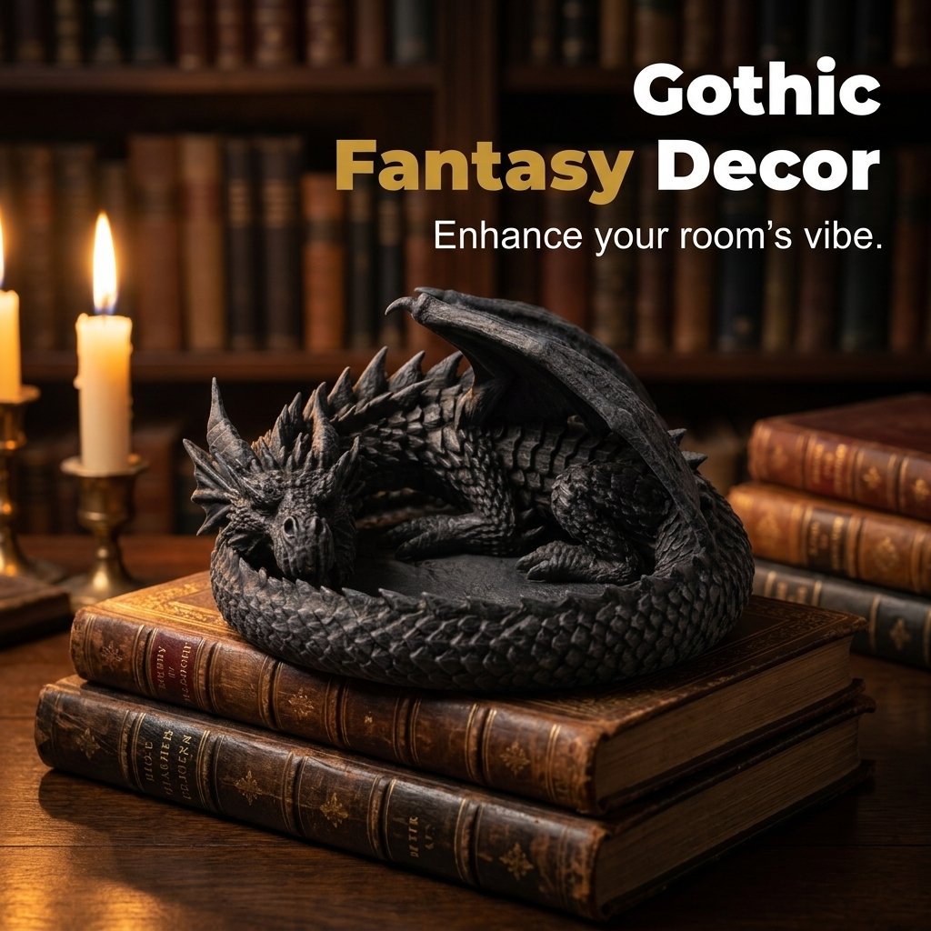 🐉Boîte de rangement « Dragon Guardian » imprimée en 3D – Le trésor du dragon !