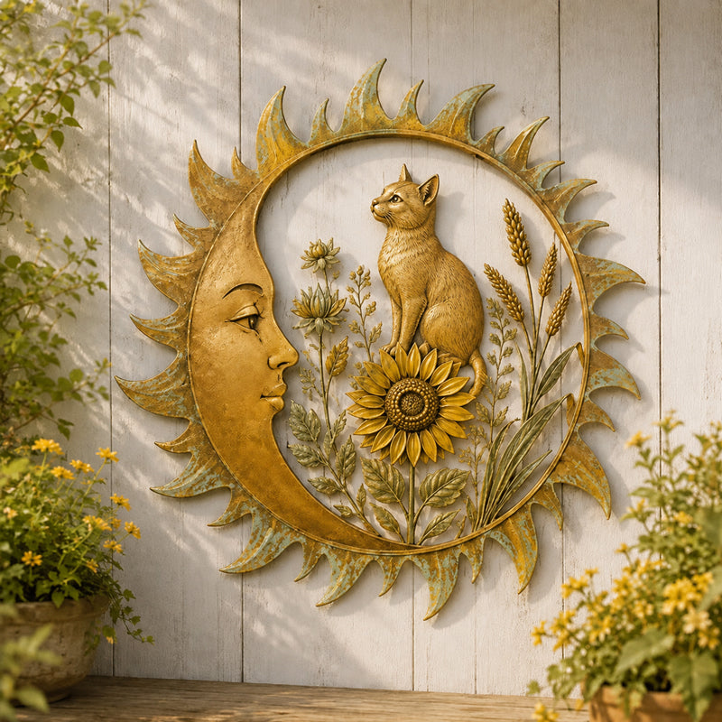 🌞 Collection de décorations murales  Vintage Sun Garden