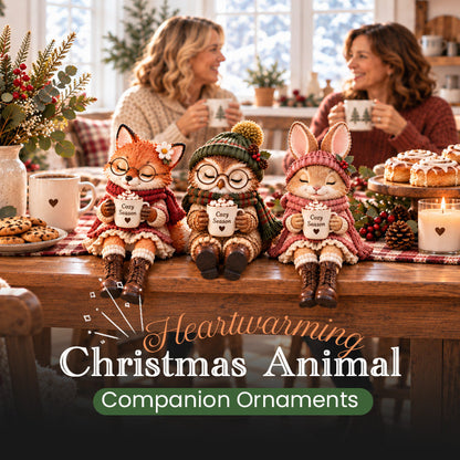 🦉✨ Animaux de Noël magiques – Petits, mignons et chaleureux !
