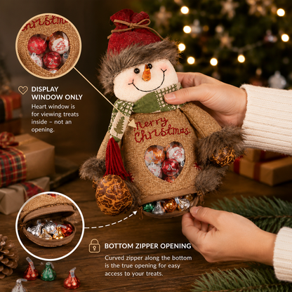 🎉🎅Sachets cadeaux de Noël à fermeture éclair🎁