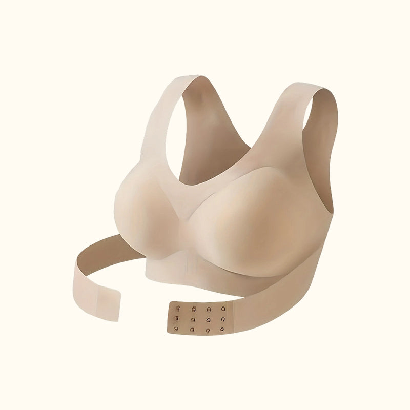🧘 Soutien-gorge de sport pour femmes, correcteur de posture et lissant le dos : maintien sans armatures et fermeture à l'avant ! ✨
