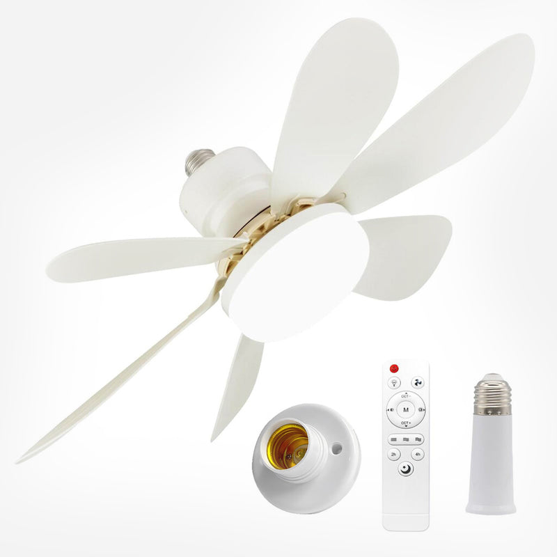 💡 Solution « Smart Fan Light » : ventilateur de plafond à LED à intensité variable avec kit de fixation facile à installer ! 🌀