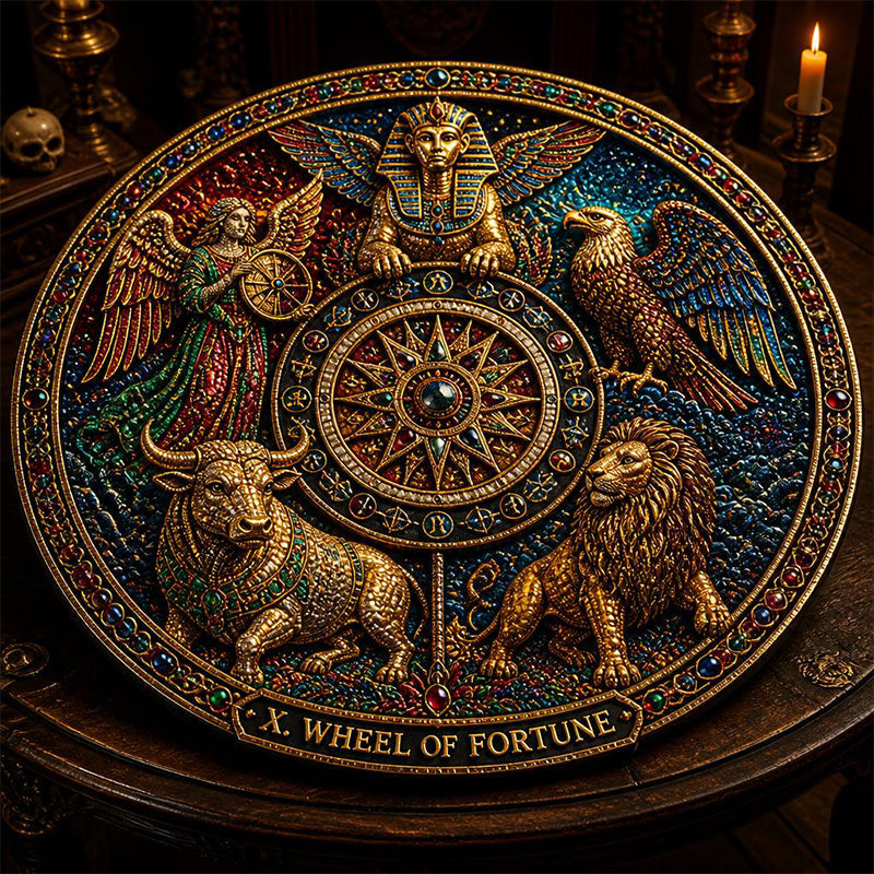 🧘‍♀️ Découvrez votre lumière sacrée : l'art du tarot en diamants avec le Grand Arcane 🌘