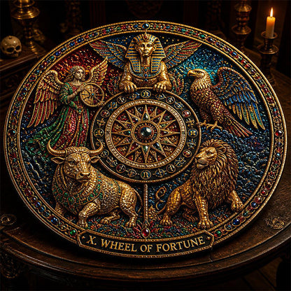 🧘‍♀️ Découvrez votre lumière sacrée : l'art du tarot en diamants avec le Grand Arcane 🌘