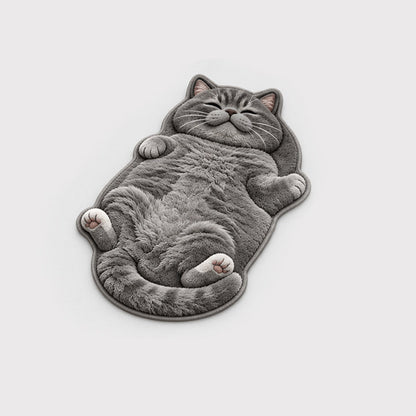 🐱🏡 Paillasson en forme de chat – Une décoration adorable et absorbante