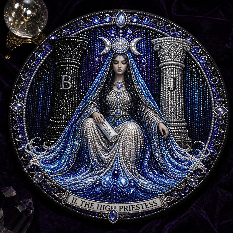 🧘‍♀️ Découvrez votre lumière sacrée : l'art du tarot en diamants avec le Grand Arcane 🌘