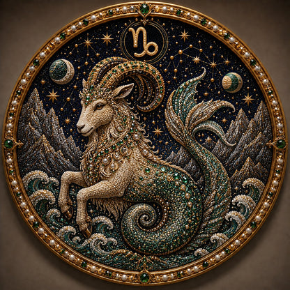 🔥Créez votre propre chef-d’œuvre céleste — Kit de bricolage « Art des perles » des 12 signes du zodiaque ♈🌙
