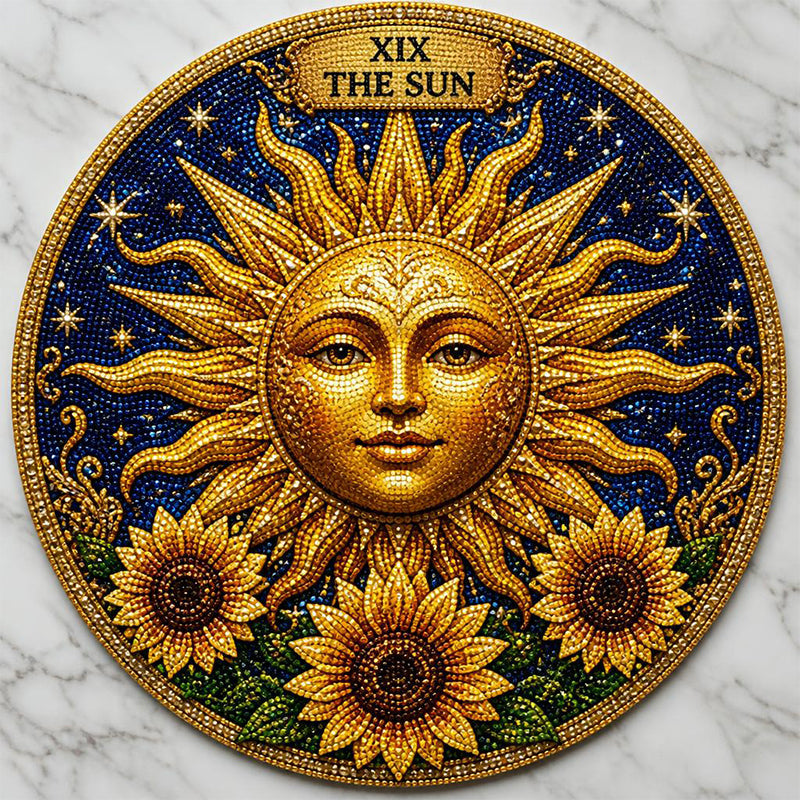 🧘‍♀️ Découvrez votre lumière sacrée : l'art du tarot en diamants avec le Grand Arcane 🌘