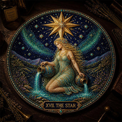 🧘‍♀️ Découvrez votre lumière sacrée : l'art du tarot en diamants avec le Grand Arcane 🌘