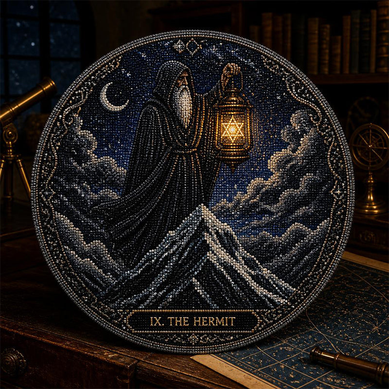 🧘‍♀️ Découvrez votre lumière sacrée : l'art du tarot en diamants avec le Grand Arcane 🌘