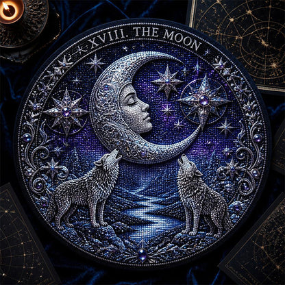 🧘‍♀️ Découvrez votre lumière sacrée : l'art du tarot en diamants avec le Grand Arcane 🌘
