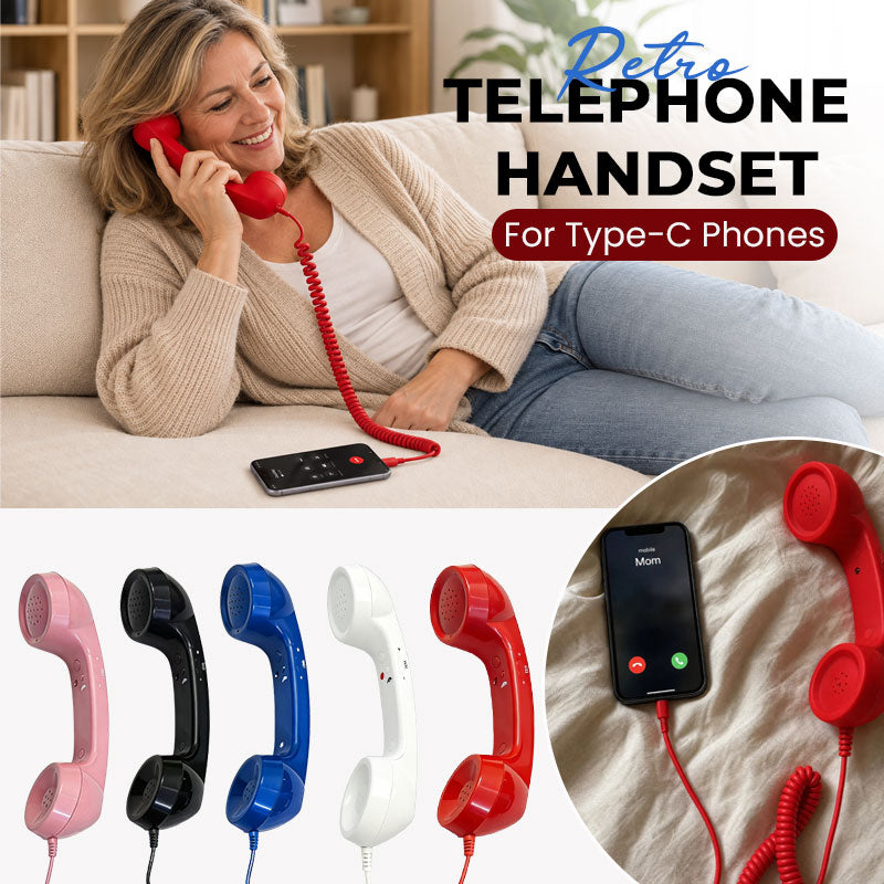 ☎️📱 Combiné téléphonique rétro pour votre smartphone – Donnez une touche vintage à chacun de vos appels !