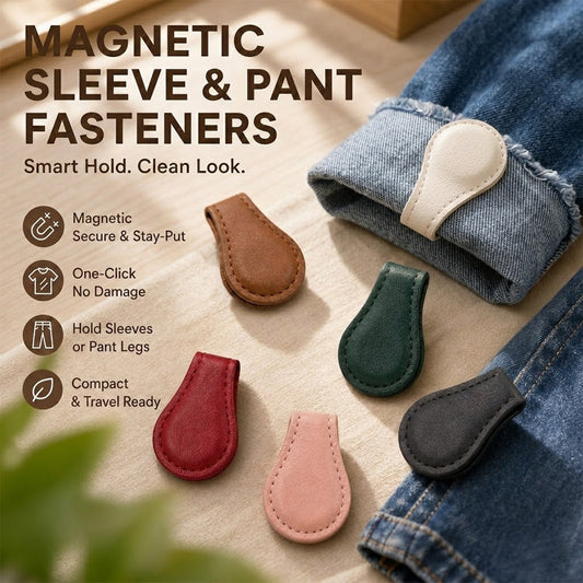 🧲👕 Dispositif magnétique de réglage des manches et de l'ourlet