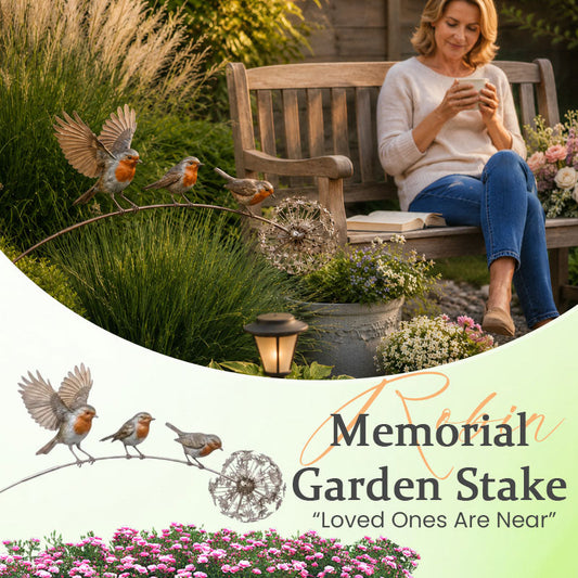 🎁50 % de réduction🔥😱Quand un rouge-gorge apparaît, c'est qu'un être cher est tout près. Gardez son souvenir vivant ! 🕊️❤️🍂