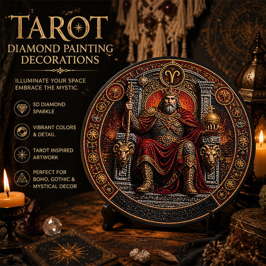 🧘‍♀️ Découvrez votre lumière sacrée : l'art du tarot en diamants avec le Grand Arcane 🌘