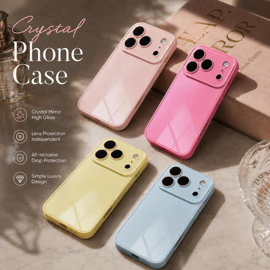 ✨ Coque de téléphone en cristal – Une protection élégante au fini brillant 📱