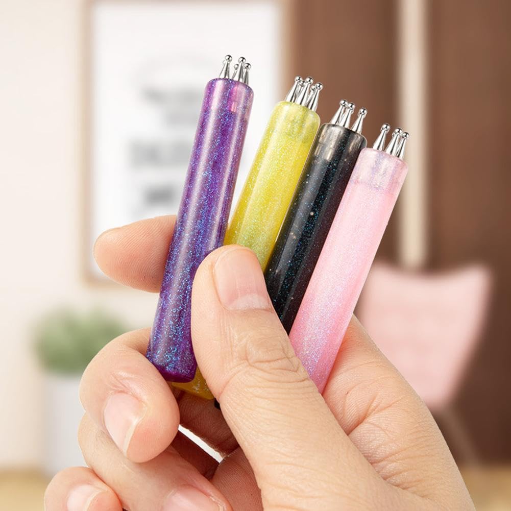 💅🌸 Stylo à pois 5 points pour les ongles – Créez des fleurs parfaites en une seule pression ! ✨💖