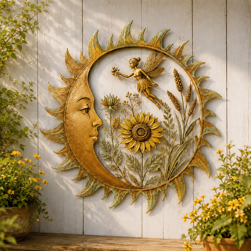 🌞 Collection de décorations murales  Vintage Sun Garden