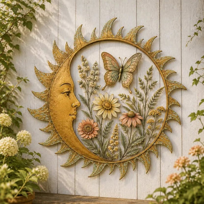 🌞 Collection de décorations murales  Vintage Sun Garden