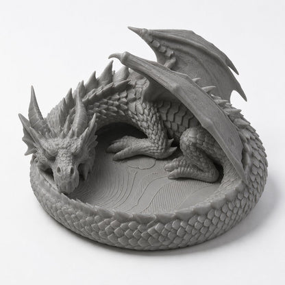 🐉Boîte de rangement « Dragon Guardian » imprimée en 3D – Le trésor du dragon !
