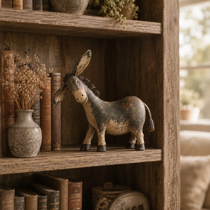 🫏 Décoration rustique sur le thème de l'âne – Une touche de charme champêtre chez vous ! 🤎