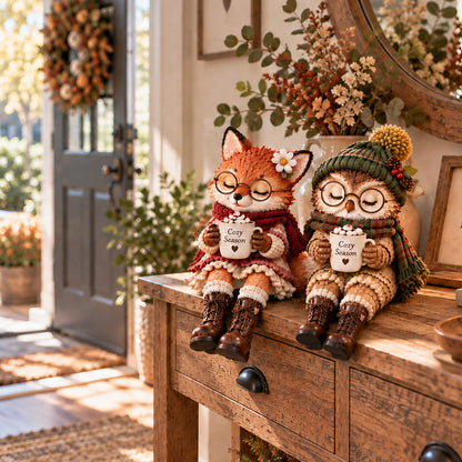 🦉✨ Animaux de Noël magiques – Petits, mignons et chaleureux !