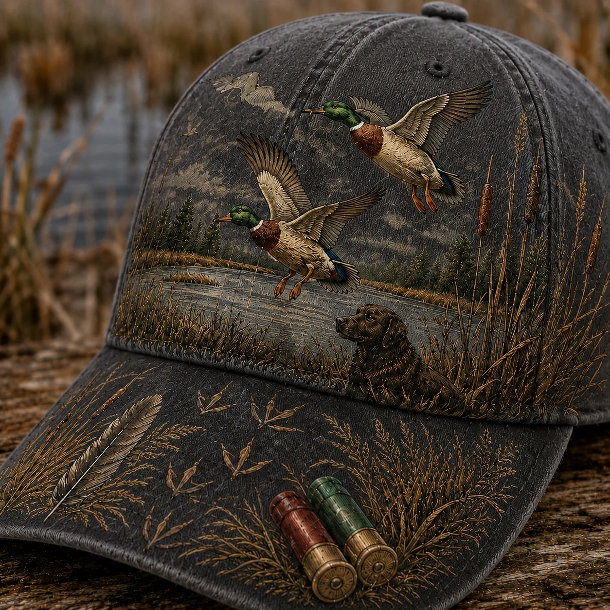 💥OFFRE SPÉCIALE : 50 % DE RÉDUCTION -🦆 CHAPEAU WILD & READY  POUR LA CHASSE AU CANARD - 100 % COTON