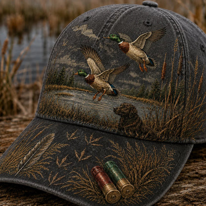 💥OFFRE SPÉCIALE : 50 % DE RÉDUCTION -🦆 CHAPEAU WILD & READY  POUR LA CHASSE AU CANARD - 100 % COTON