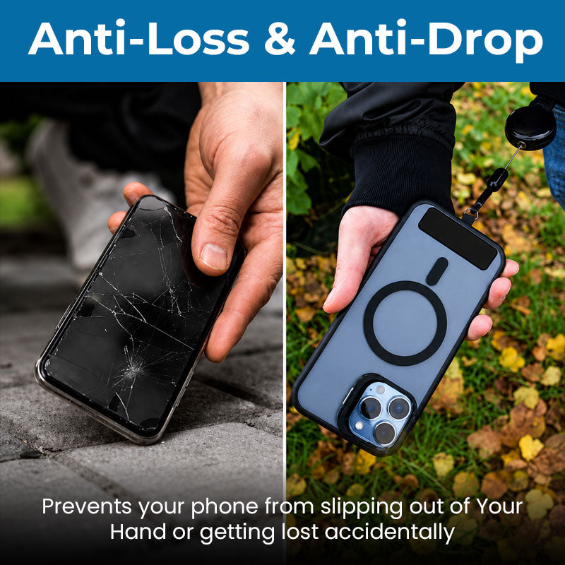 🛡️ Sangle antivol rétractable pour votre téléphone – Protégez votre appareil lors de vos déplacements