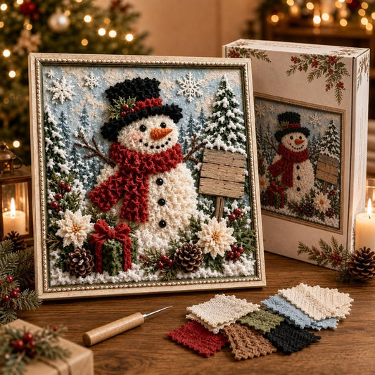 🎁🎅 Kit de tampons de Noël en 3D pour tissu