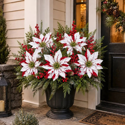 🌸✨ Liseron de Noël artificiel – fleurit toute l'année, ne nécessite aucun entretien ! 🌿