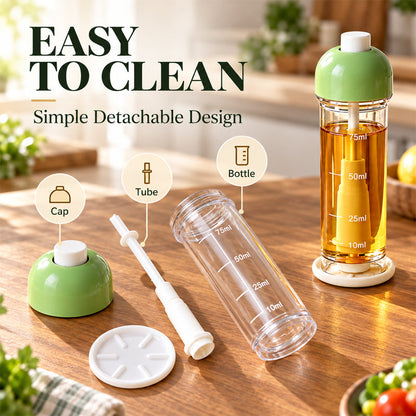 🍳💧 Vaporisateur d'huile de cuisson à jet descendant
