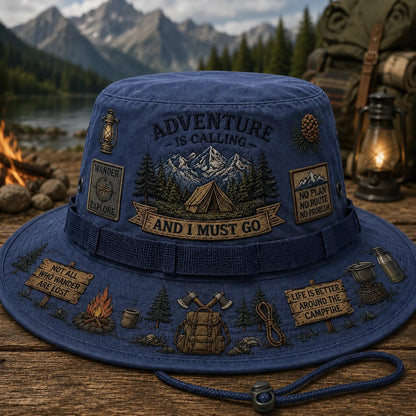🌲L'aventure, c'est un art de vivre – Chapeau Boonie