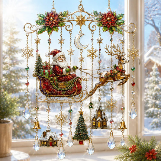 🌟 Élégante cloche de Noël en verre – Une décoration de Noël intemporelle et chaleureuse ! 🎄🔔
