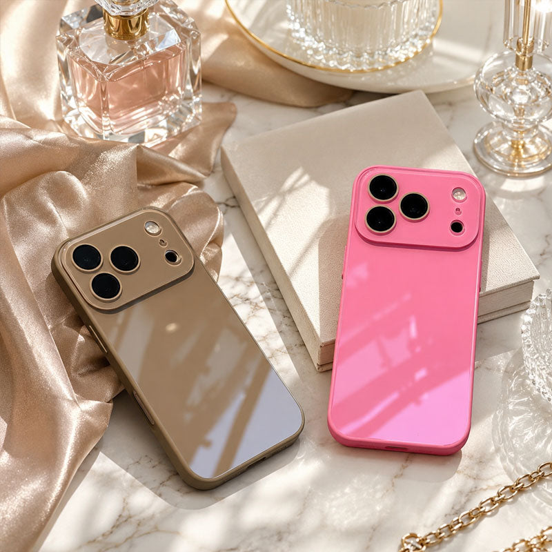 ✨ Coque de téléphone en cristal – Une protection élégante au fini brillant 📱