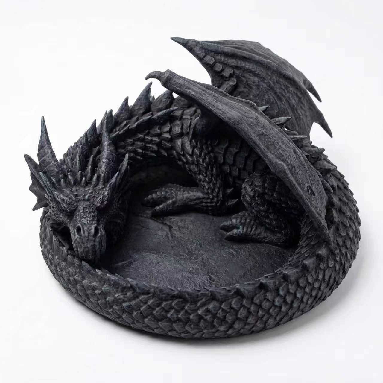🐉Boîte de rangement « Dragon Guardian » imprimée en 3D – Le trésor du dragon !