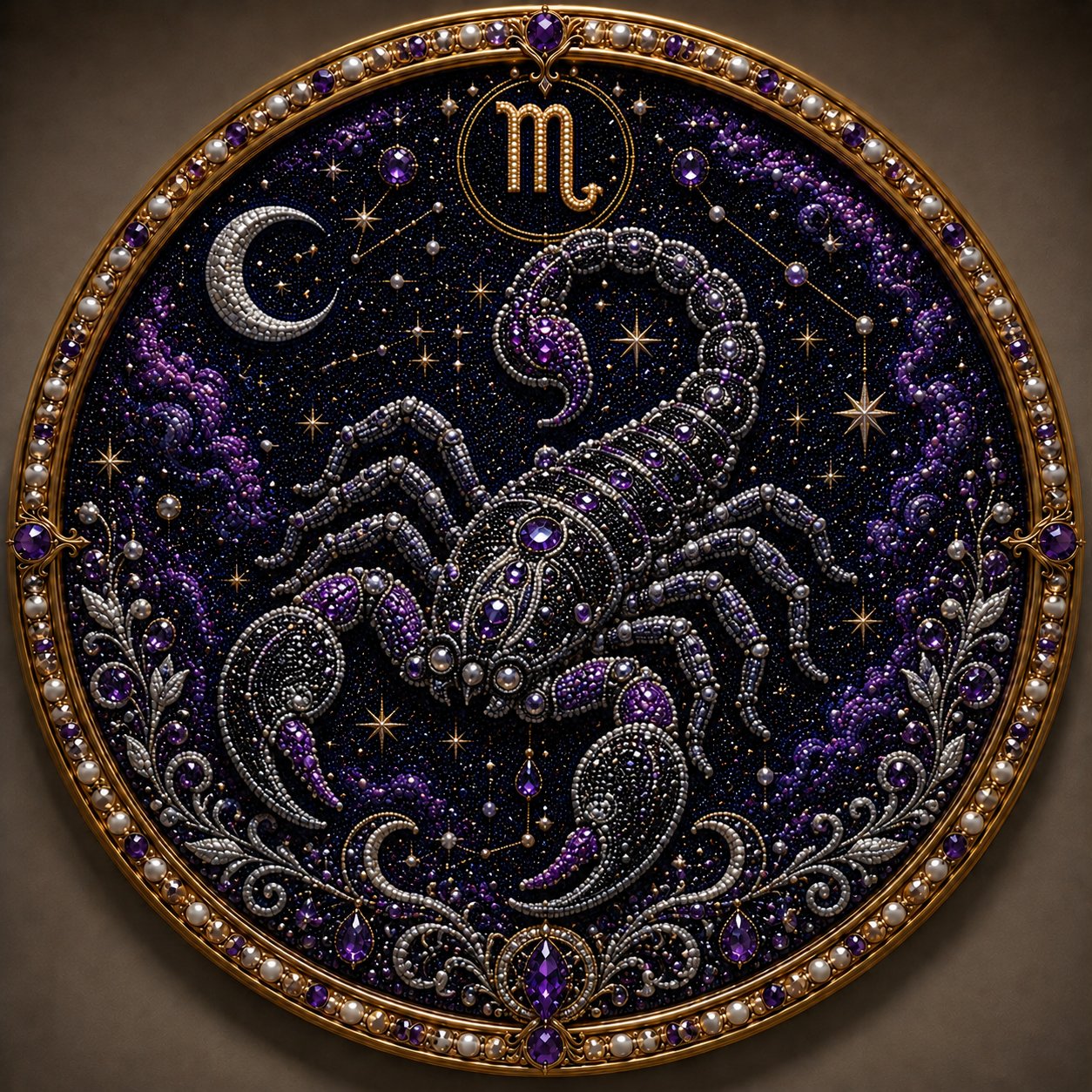 🔥Créez votre propre chef-d’œuvre céleste — Kit de bricolage « Art des perles » des 12 signes du zodiaque ♈🌙