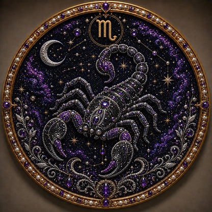 🔥Créez votre propre chef-d’œuvre céleste — Kit de bricolage « Art des perles » des 12 signes du zodiaque ♈🌙