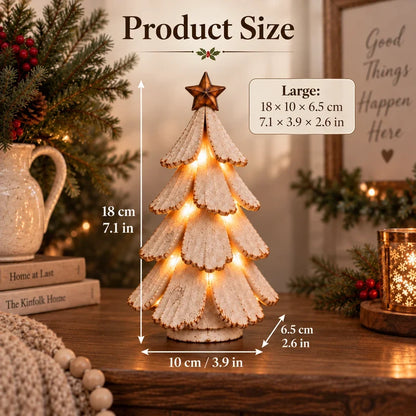 🎄✨ Sapin de Noël LED vintage – Faites revivre la nostalgie ! 💡