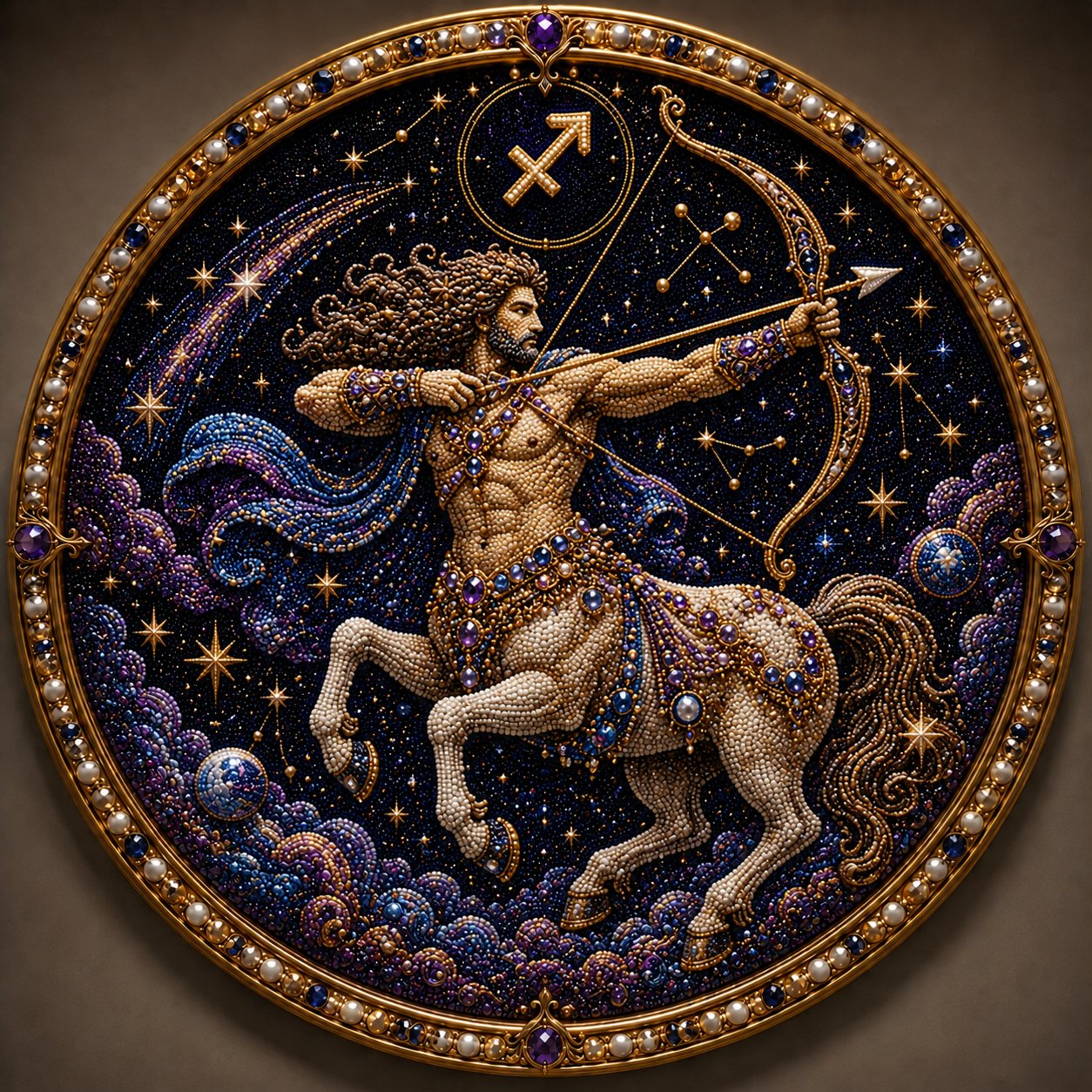 🔥Créez votre propre chef-d’œuvre céleste — Kit de bricolage « Art des perles » des 12 signes du zodiaque ♈🌙