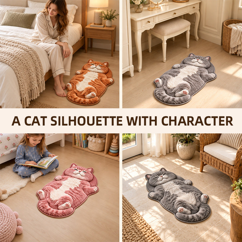 🐱🏡 Paillasson en forme de chat – Une décoration adorable et absorbante