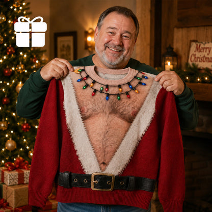🎅😂 Le t-shirt de Noël dont tout le monde se souviendra — T-shirt à manches longues Père Noël  humoristique