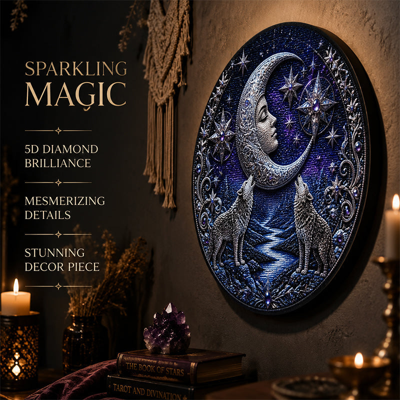 🧘‍♀️ Découvrez votre lumière sacrée : l'art du tarot en diamants avec le Grand Arcane 🌘