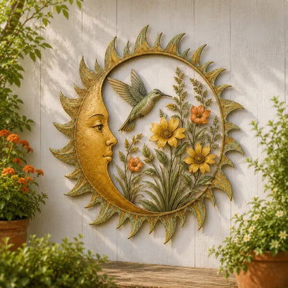 🌞 Collection de décorations murales  Vintage Sun Garden