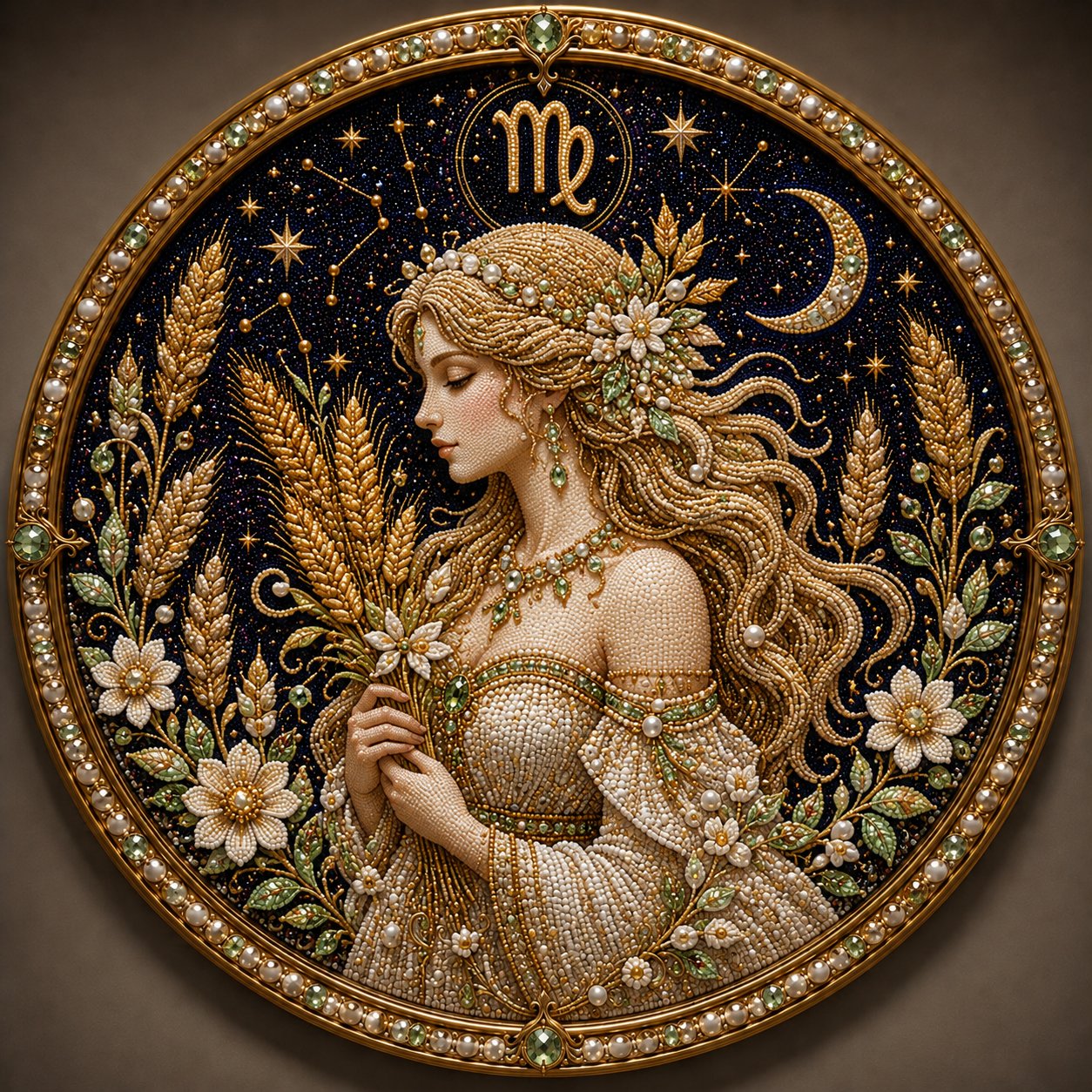 🔥Créez votre propre chef-d’œuvre céleste — Kit de bricolage « Art des perles » des 12 signes du zodiaque ♈🌙