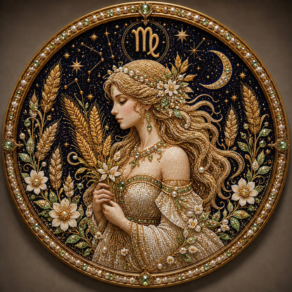 🔥Créez votre propre chef-d’œuvre céleste — Kit de bricolage « Art des perles » des 12 signes du zodiaque ♈🌙